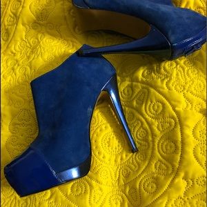 Royal Blue Booties